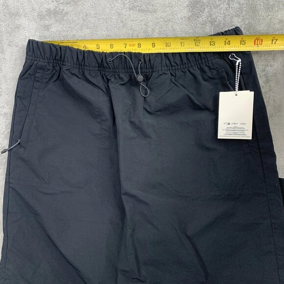 Champion Skirt Womens Medium Rochester NY Black Long Nylon Drawstring Slit Back - Picture 4 of 10
